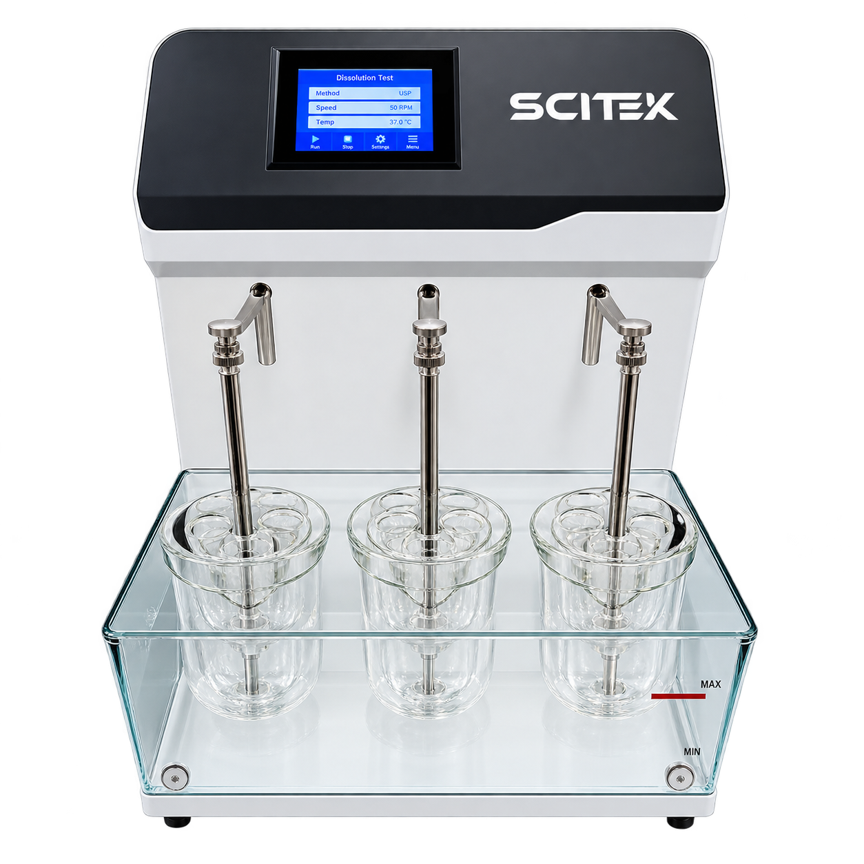 Scitek three-basket disintegration tester
